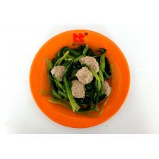 肉丸炖油菜